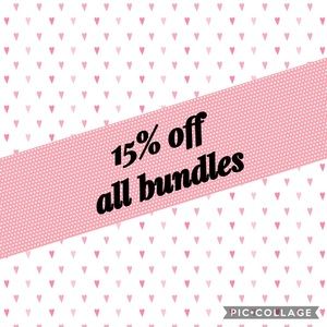 15% off all bundles